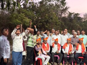 कामोठे मध्ये ज्येष्ठ नागरिकांचा एकत्रित वाढदिवस सोहळा साजरा